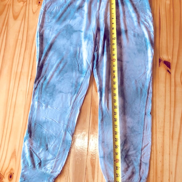 Rachel Zoe Woman’s Tie Dye Joggers Elastic Waist Drawstring Pants Sz L - Picture 8 of 8